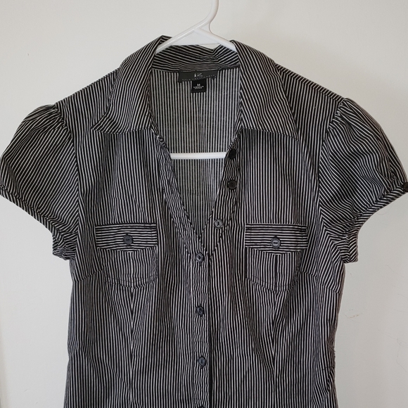 IZ Byer Black and White Dress - Picture 2 of 5